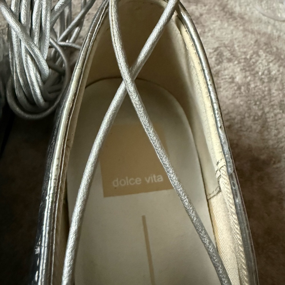 Dolce Vita | Silver Metallic Shoes - Picture 4 of 4